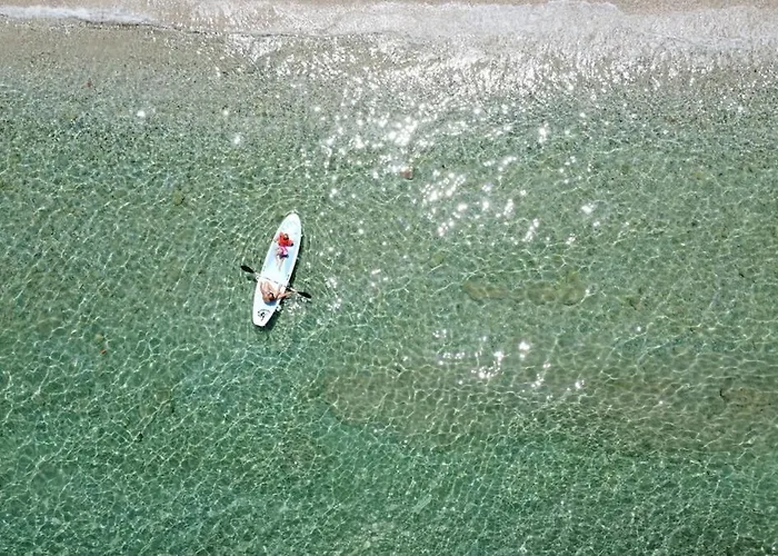 Beachfront Galini Villa